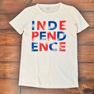 J Crew Independence Collectors T-Shirt